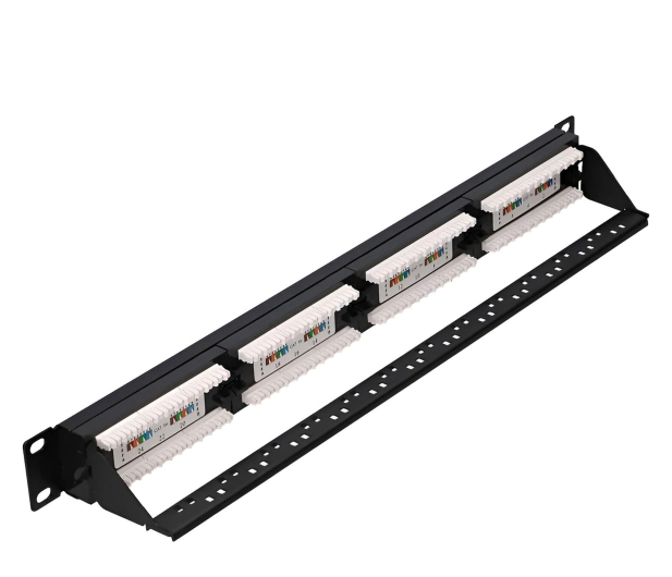 Extralink Patchpanel CAT5E UTP V2 24 porty EX.9809 - 1323247 - zdjęcie 3